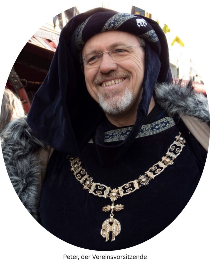 Peter, unser Vereinsvorsitzender